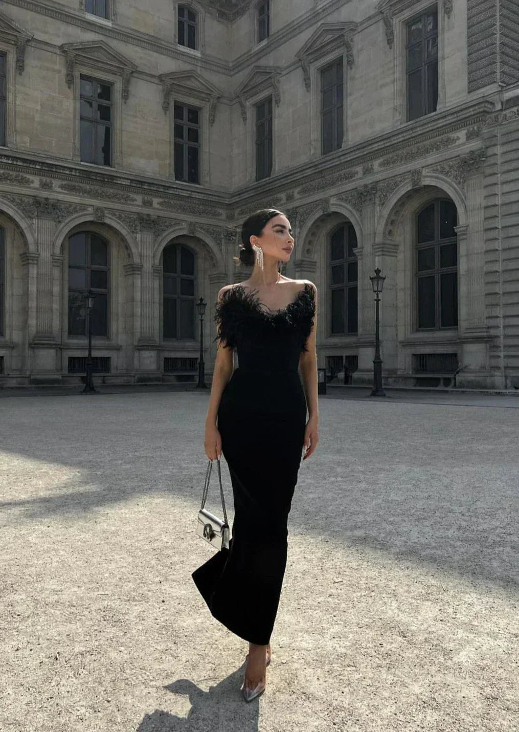 Anastasia | Lüks Tüy Elbise