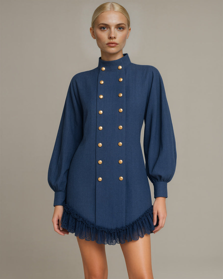 Alina Double Breasted Shirt Dress