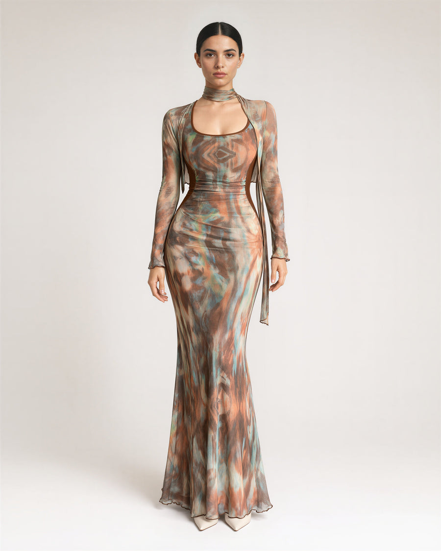 Allegra Tulle Maxi Dress