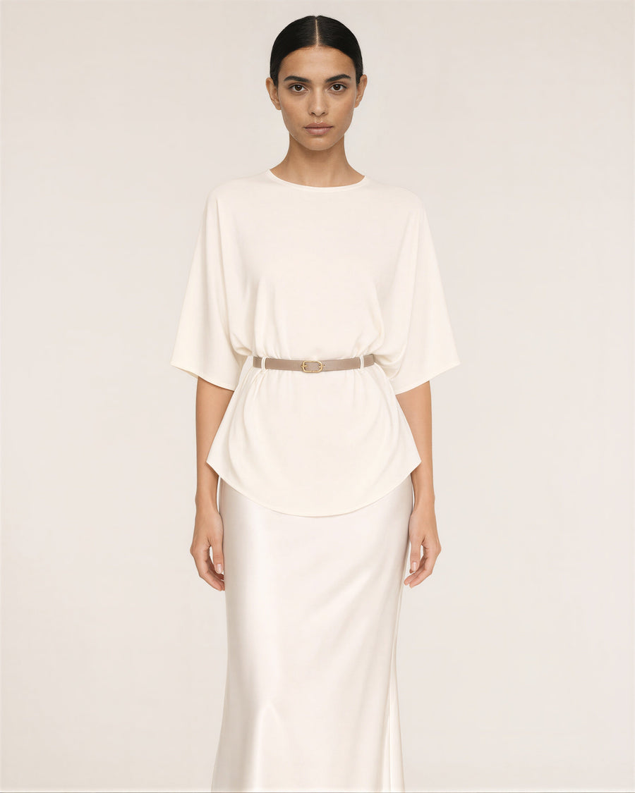 Amalia Satin Skirt Set