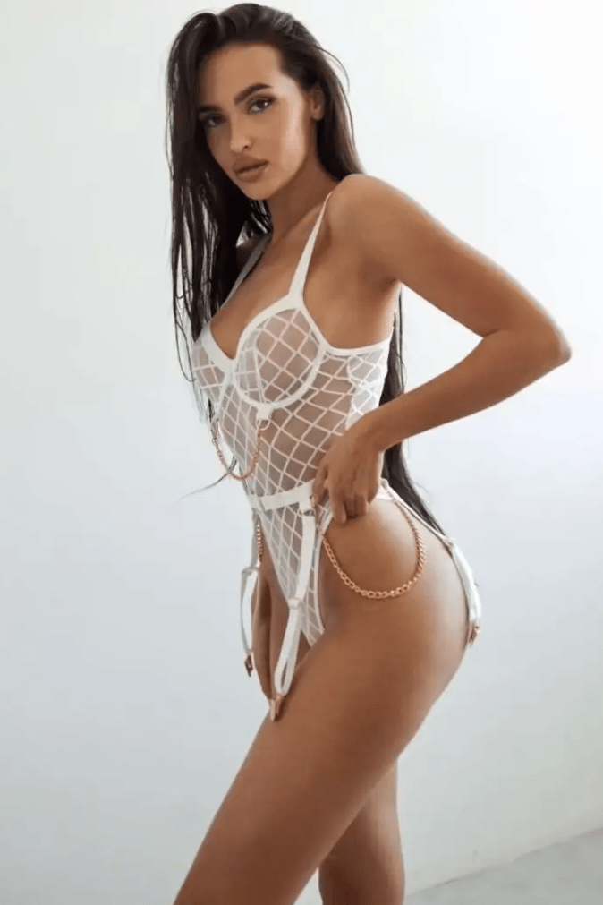Wild Lace Bodysuit — Svelte Chic