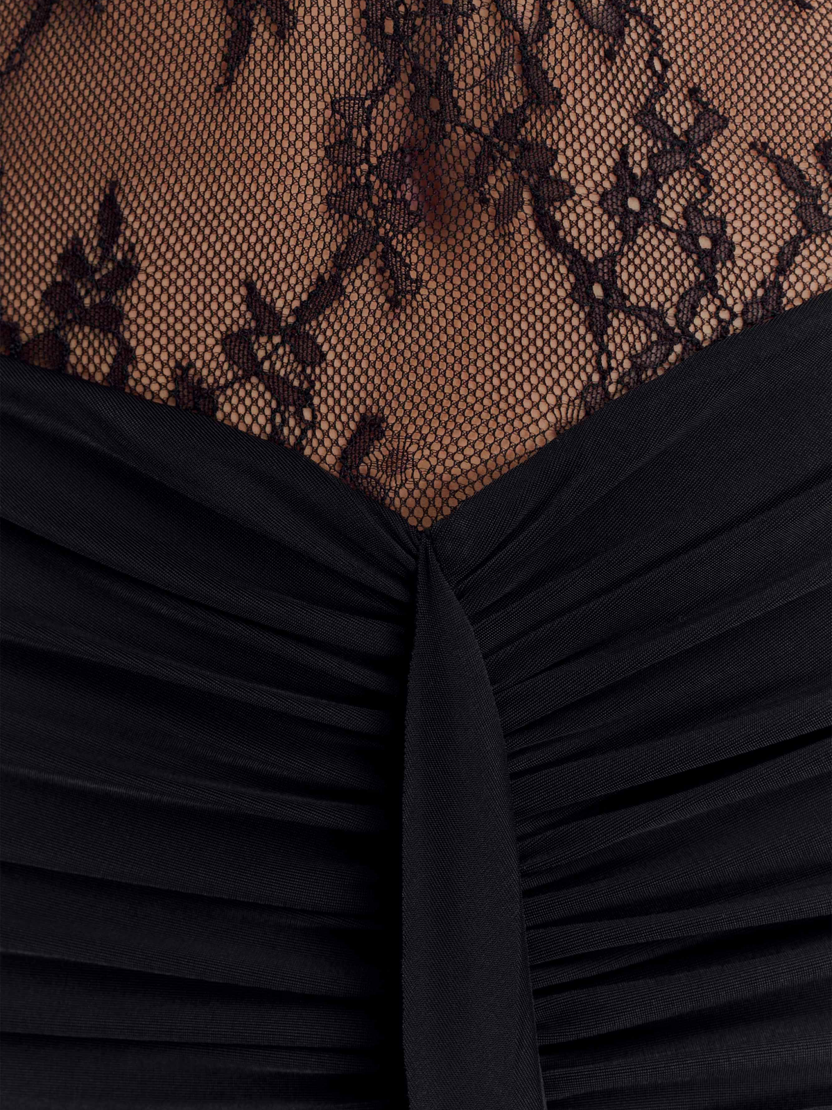 Bonnie Lace Halter Maxi Dress — Svelte Chic