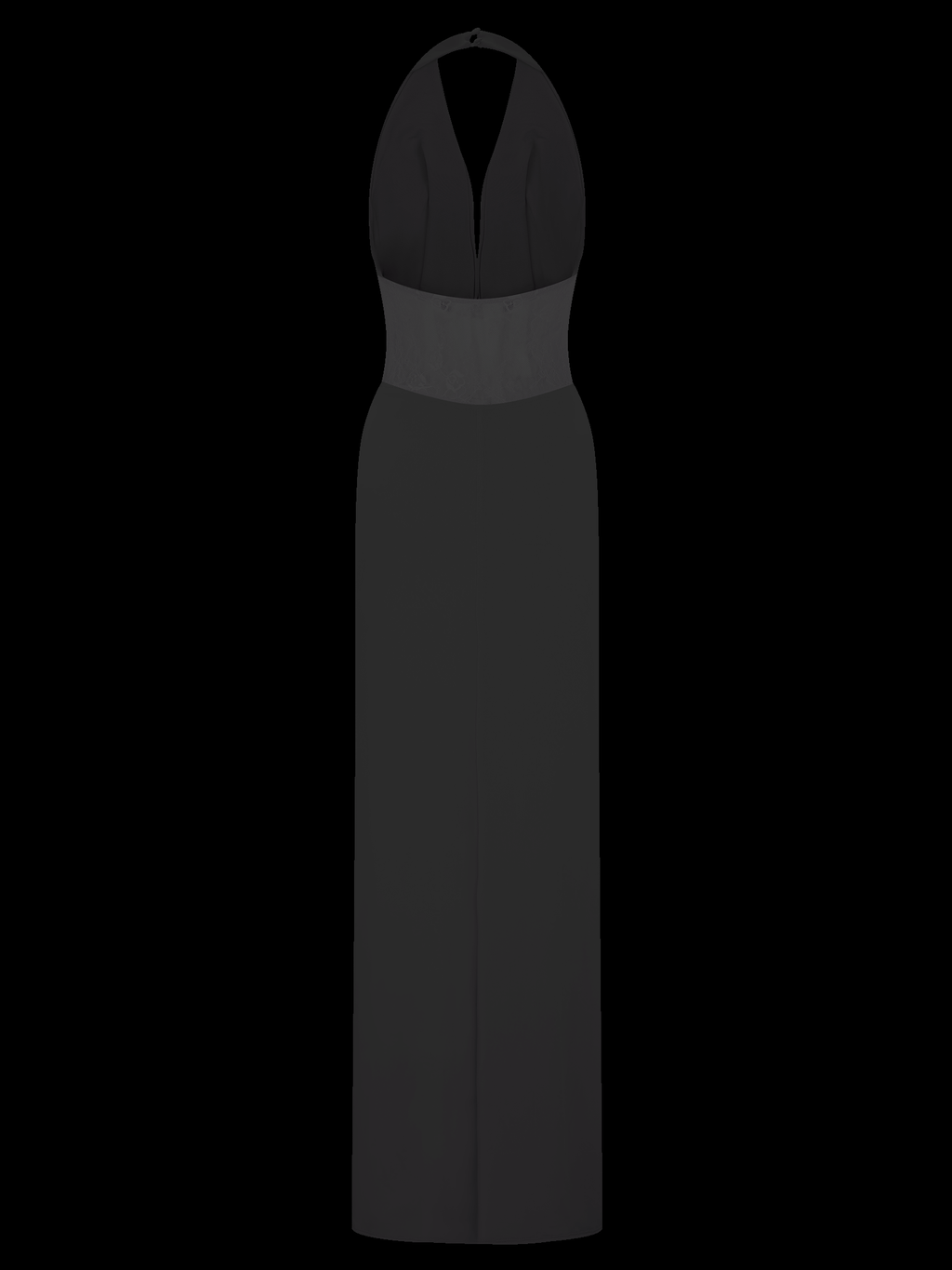 Bonnie Lace Halter Maxi Dress — Svelte Chic