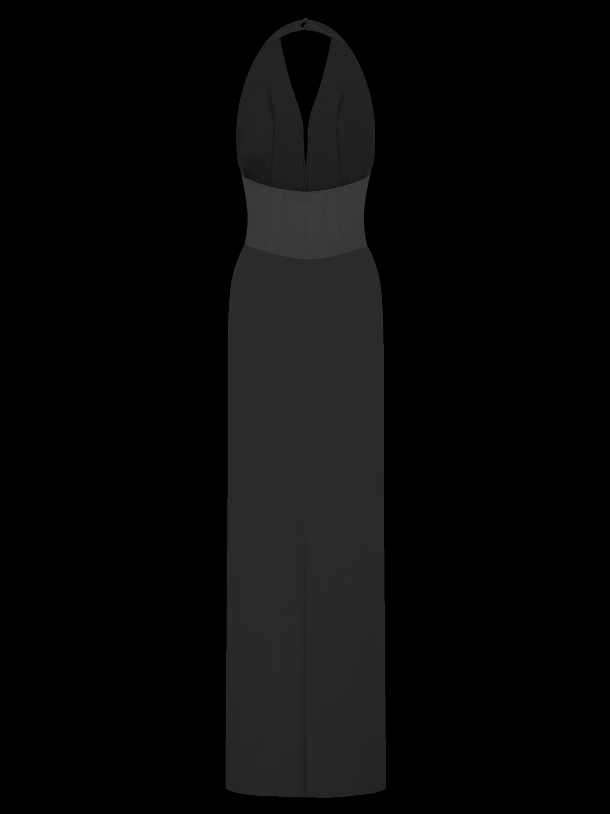 Bonnie Lace Halter Maxi Dress — Svelte Chic