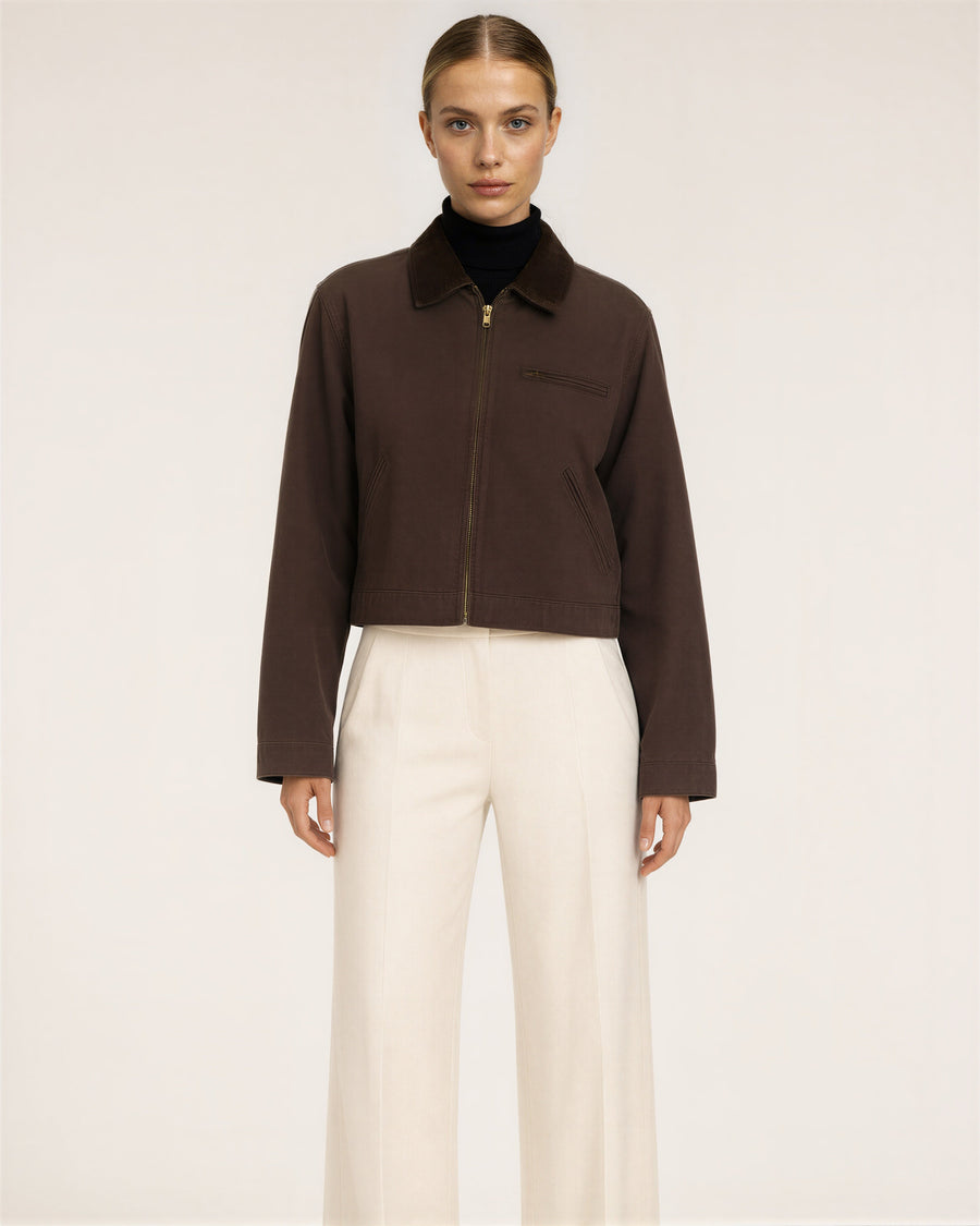 Carla Canvas Work Jacket