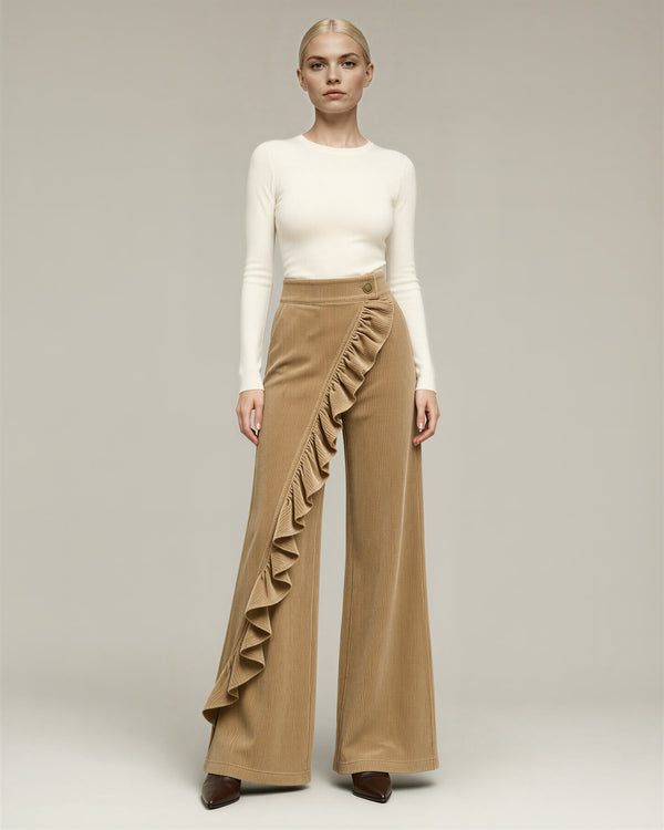 Carlotta Ruffled Trousers