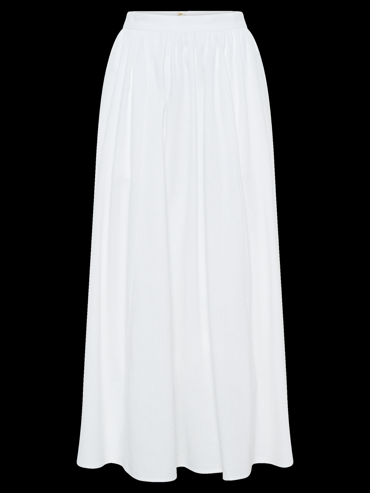 Clarence Linen A-Line Maxi Skirt — Svelte Chic