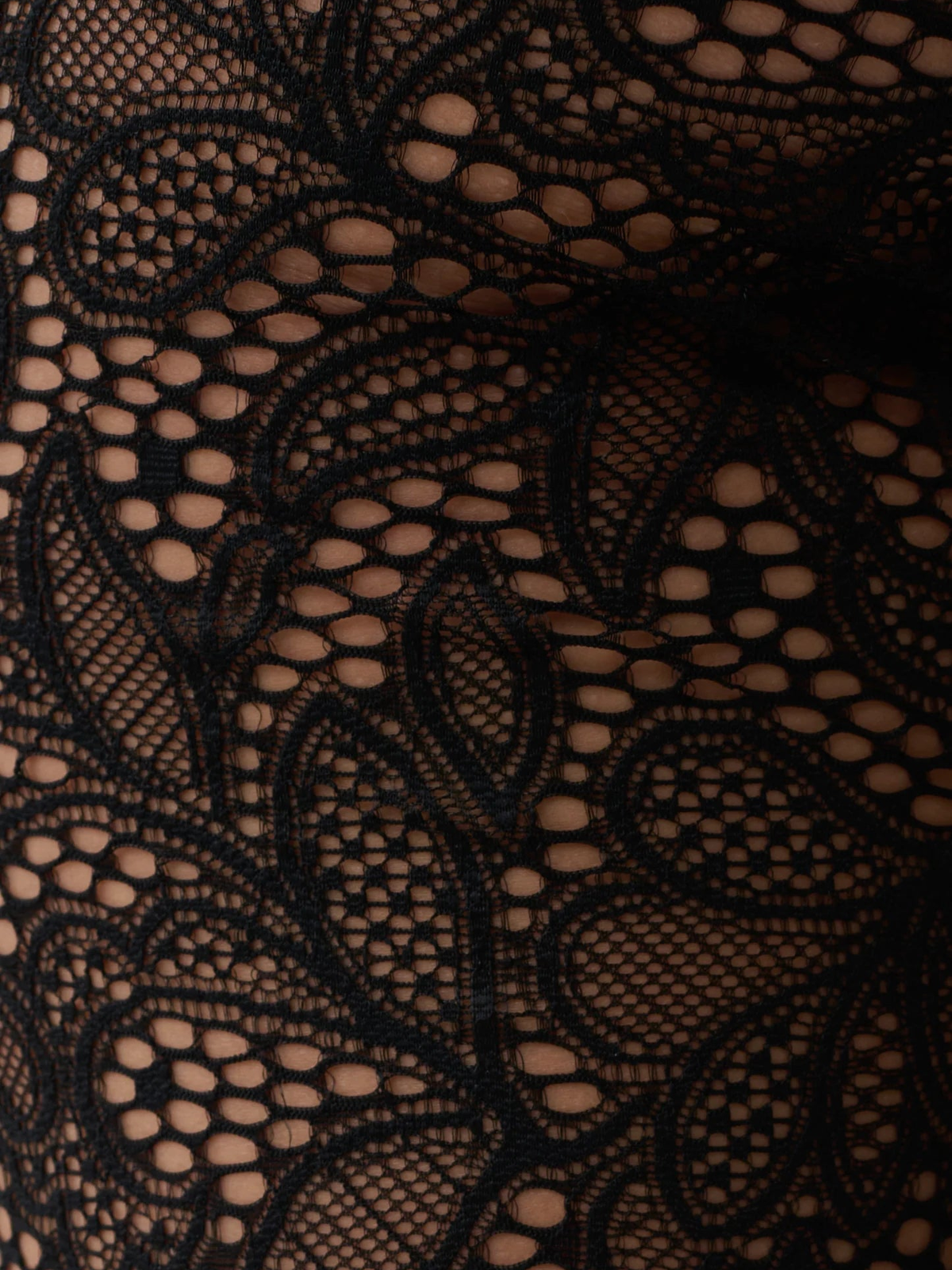 Lace Detail High Waist Trousers — Svelte Chic