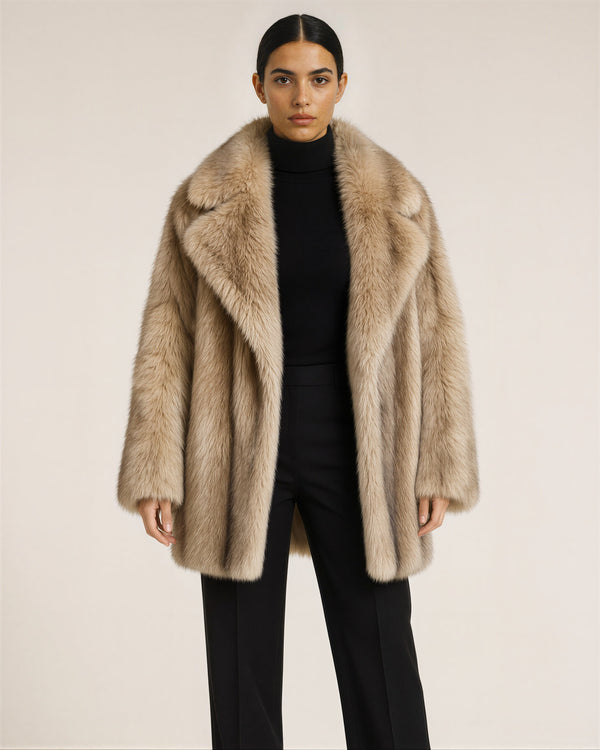 Drusilla Faux Fur Coat