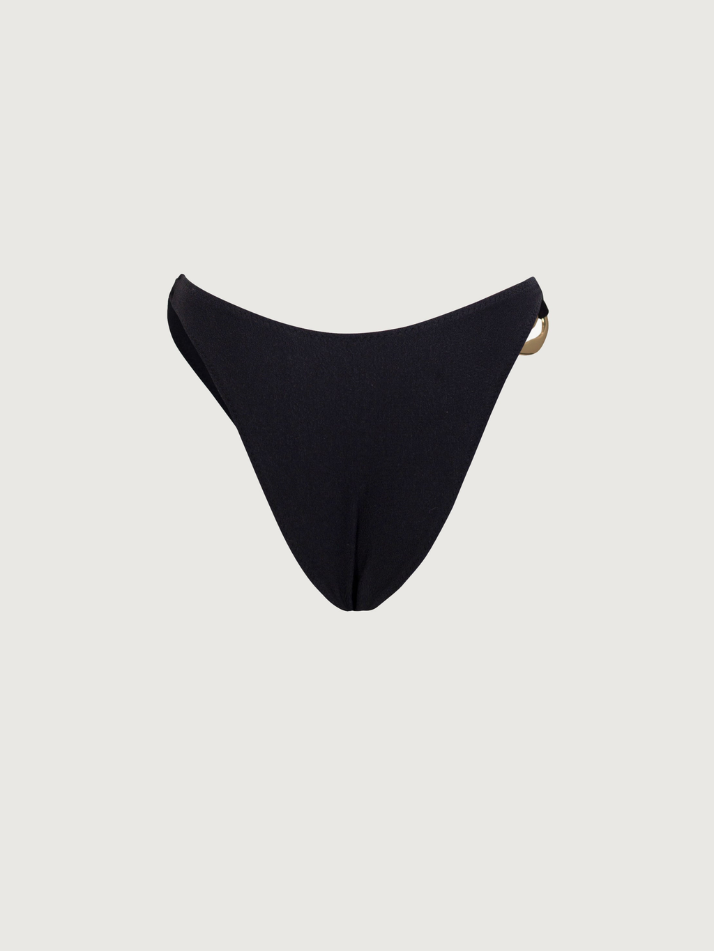 Metal Detail Bikini Set in Black — Svelte Chic