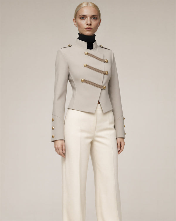 Elettra Gold Button Jacket