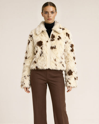 Elvia Faux Fur Jacket