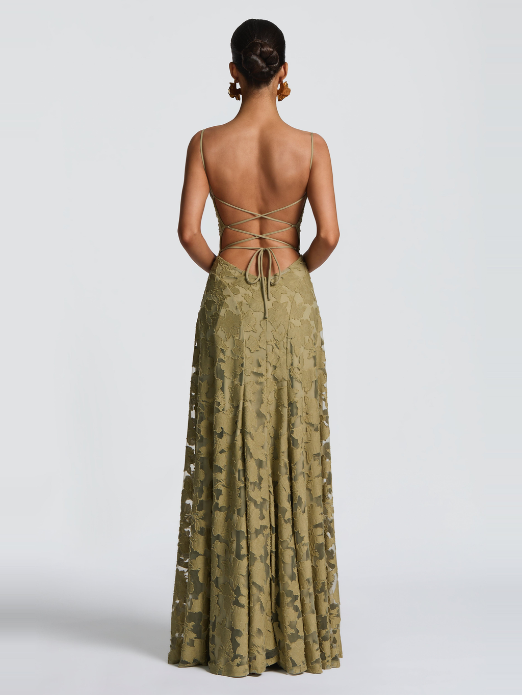 Francis Floral Burnout Maxi Dress — Svelte Chic