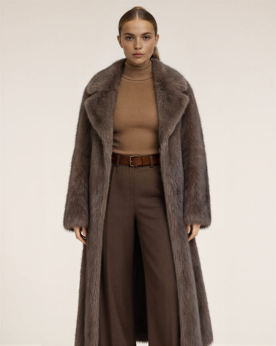 Gilda Faux Fur Maxi Coat