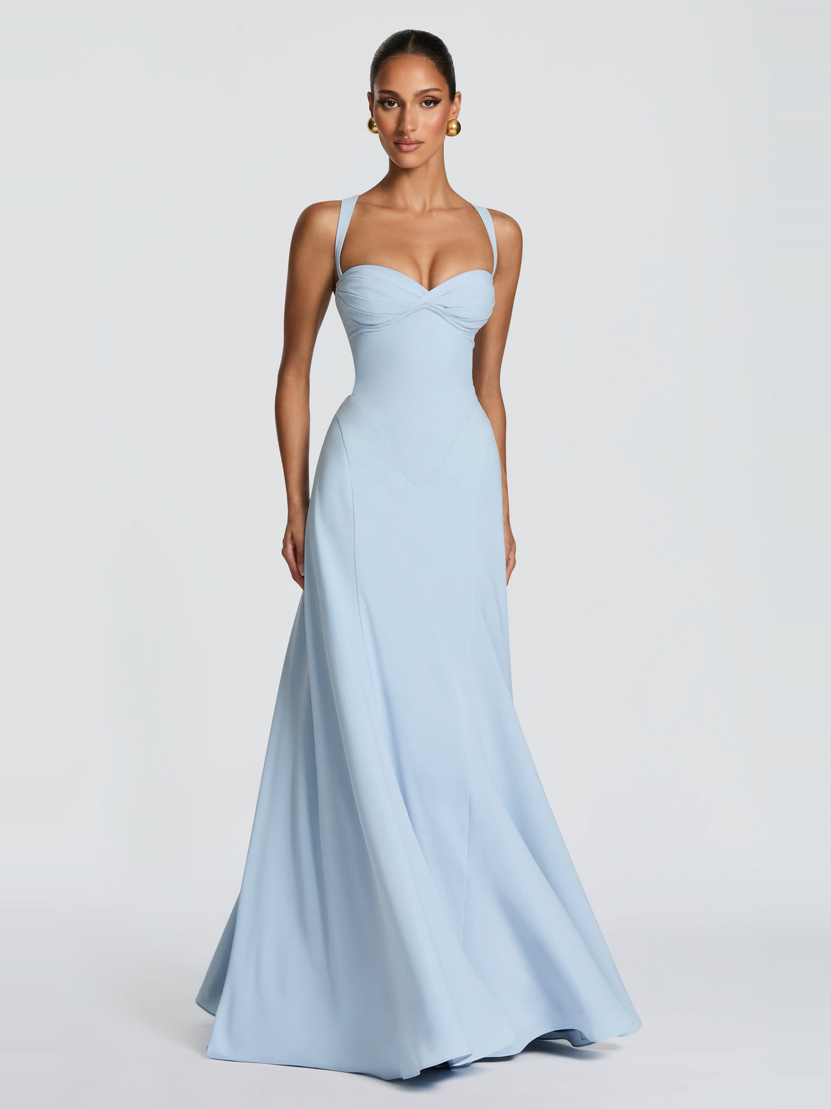 Seraphine Sweetheart Corset Maxi Dress — Svelte Chic