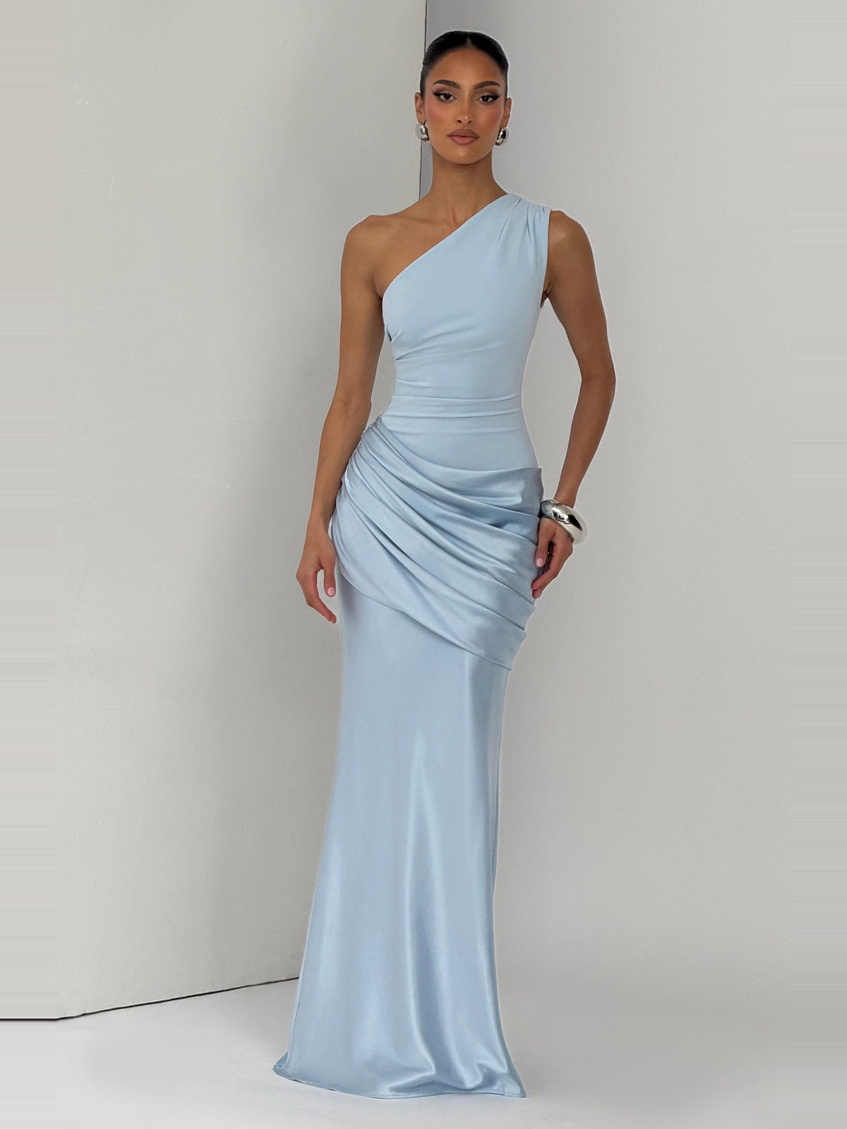 Sadona One Shoulder Maxi Dress — Svelte Chic