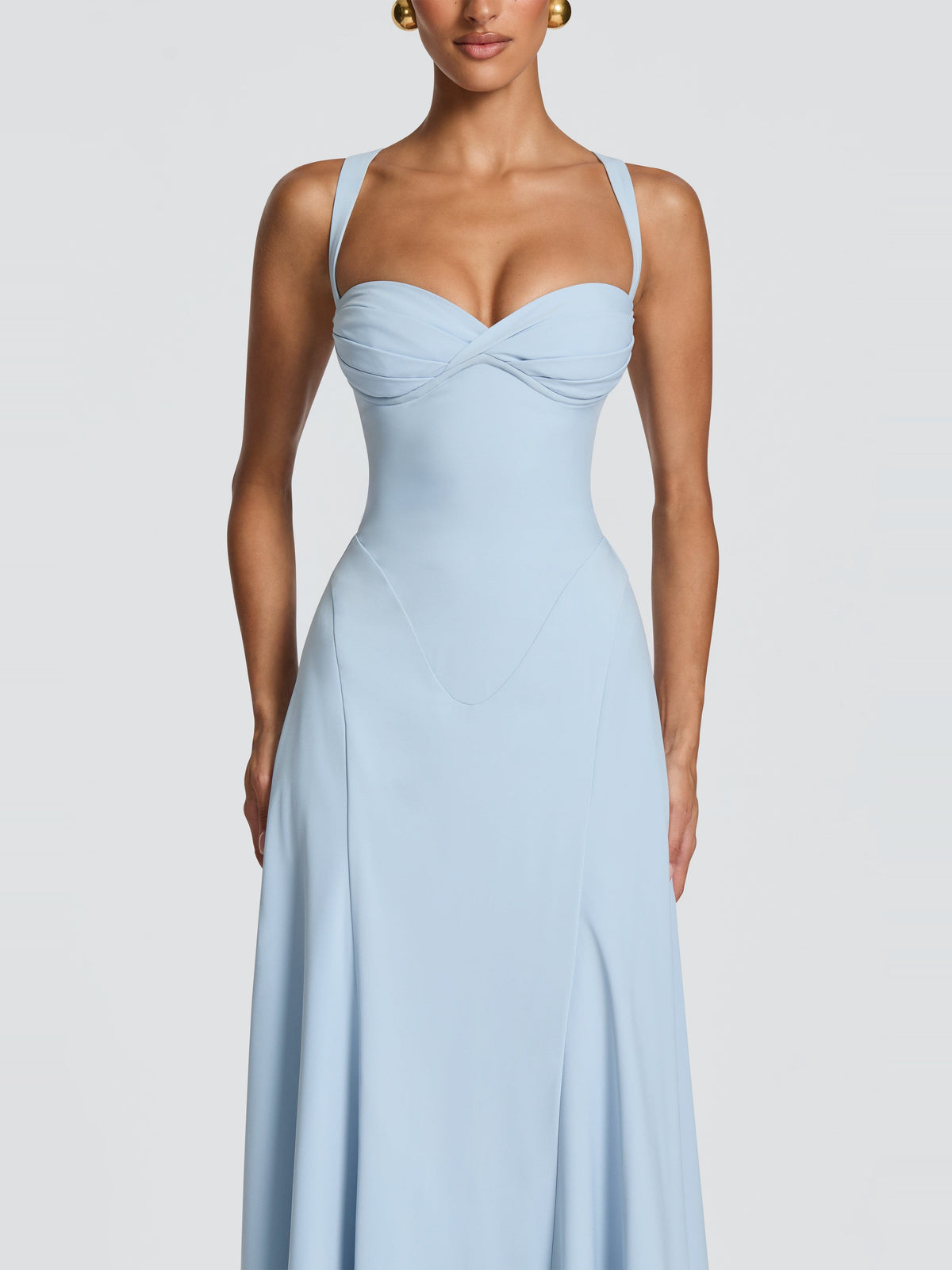 Seraphine Sweetheart Corset Maxi Dress — Svelte Chic