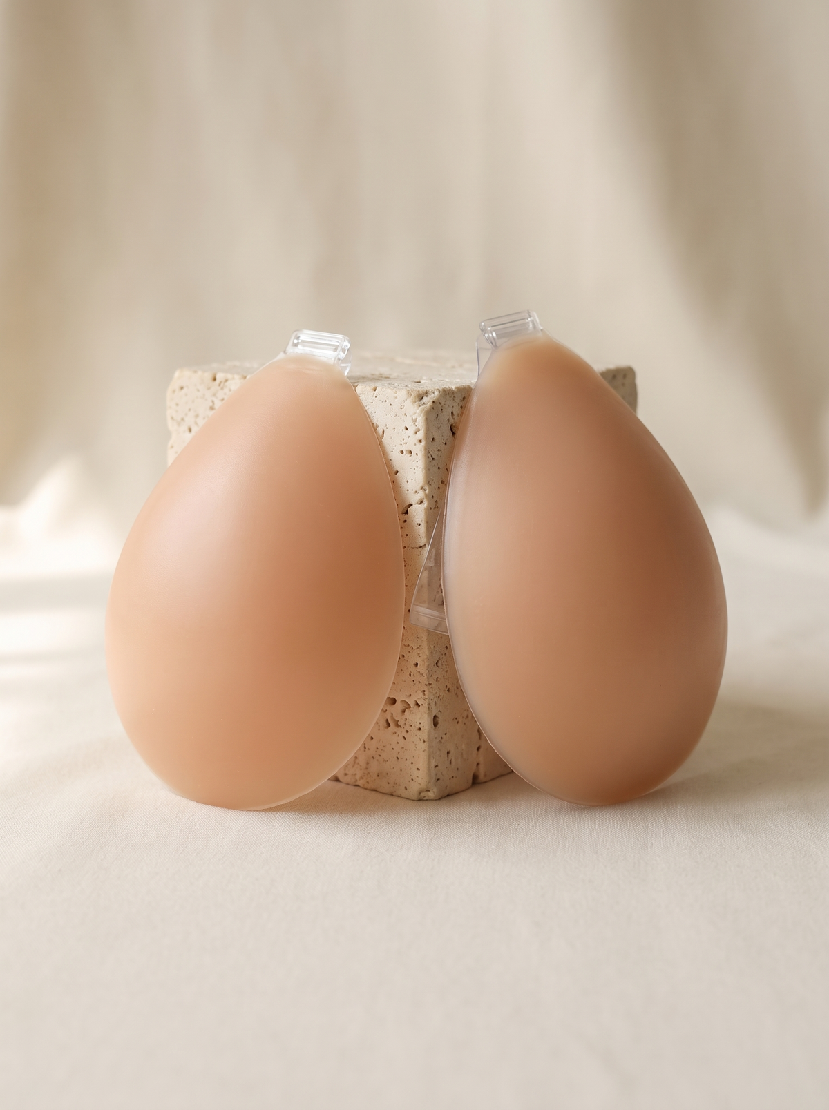 Invisible Adhesive Silicone Bra — Nude — Svelte Chic