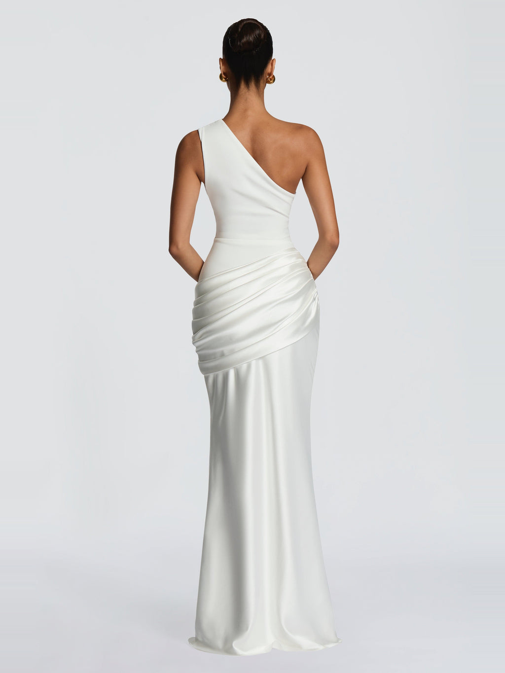 Sadona One Shoulder Maxi Dress — Svelte Chic