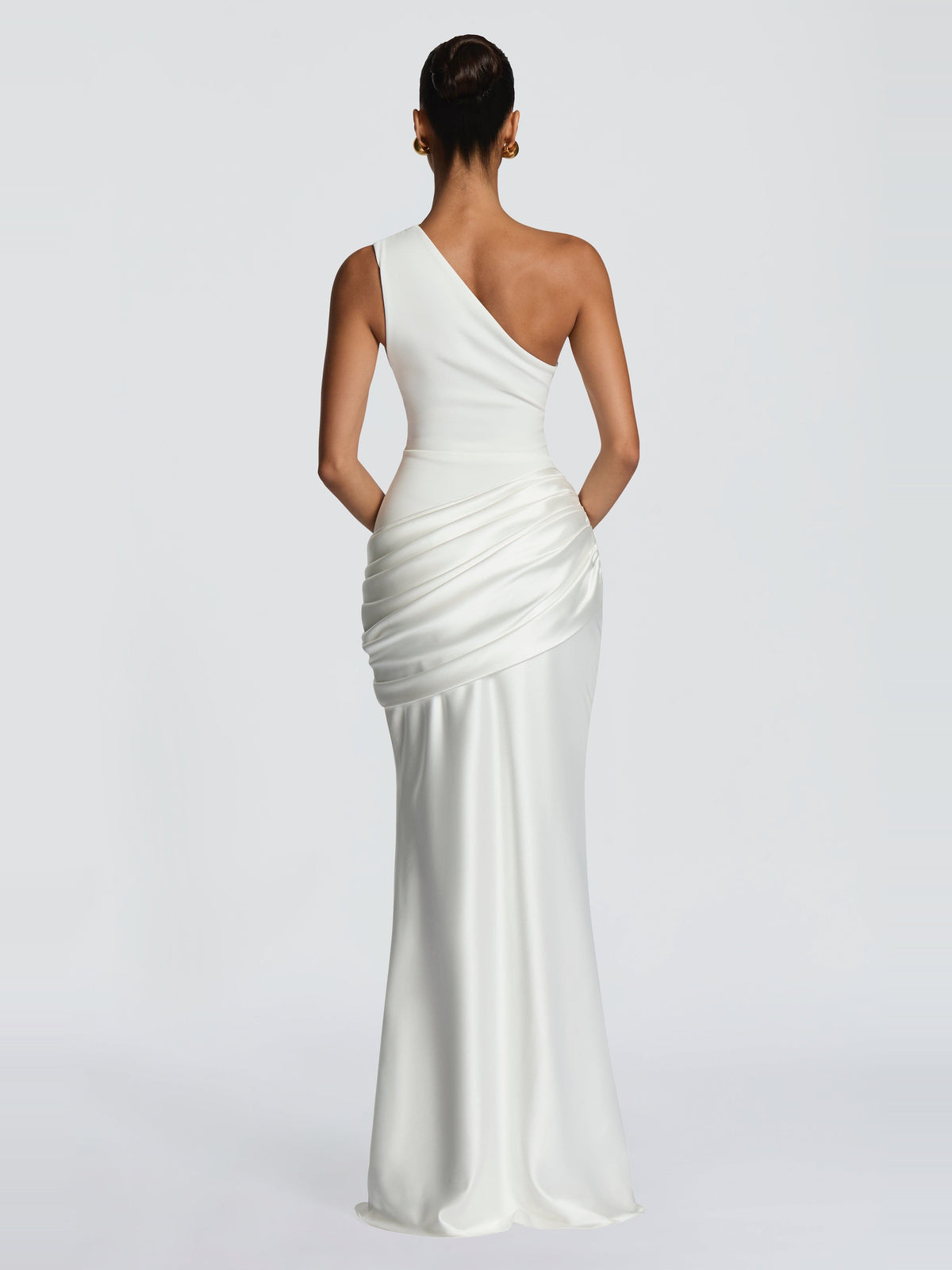 Sadona One Shoulder Maxi Dress — Svelte Chic