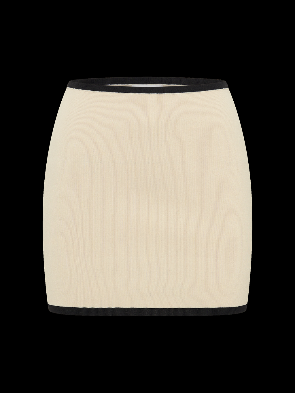Klara Contrast Knit Mini Skirt — Svelte Chic