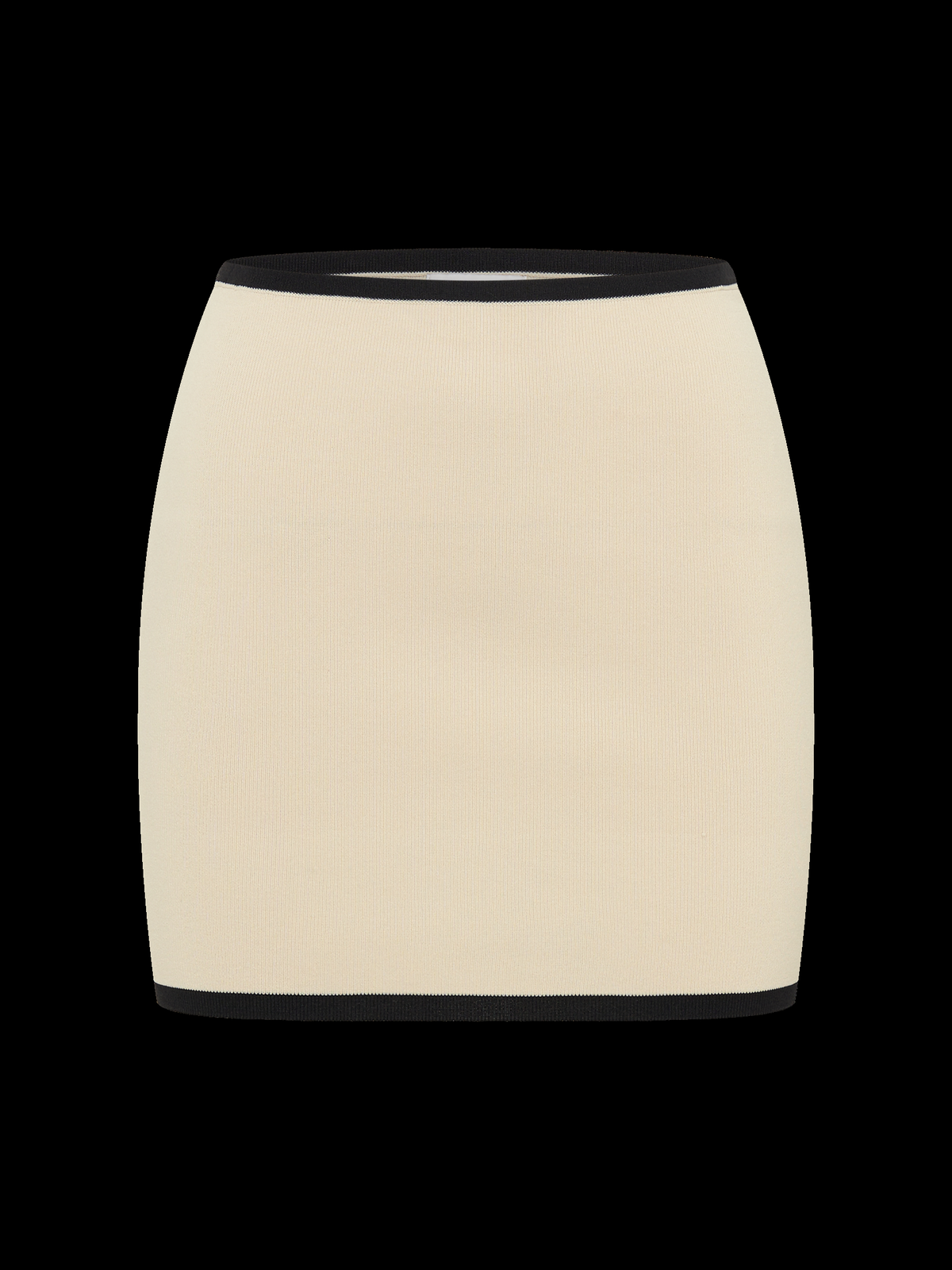 Klara Contrast Knit Mini Skirt — Svelte Chic
