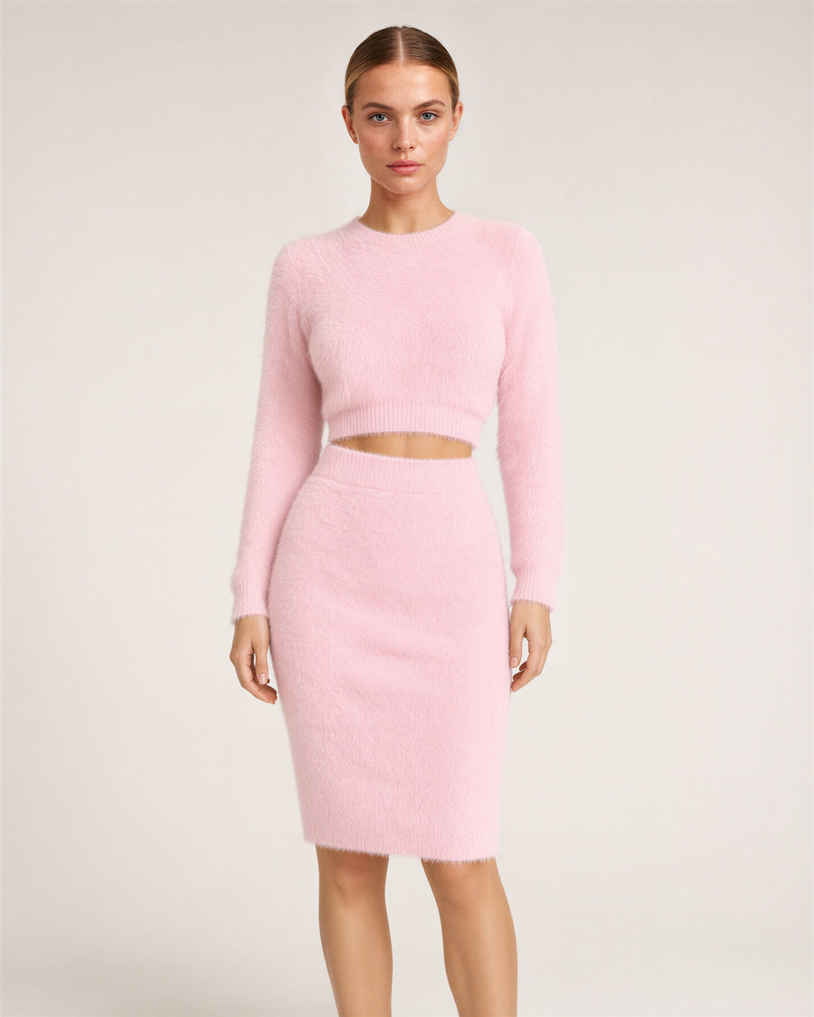 Lara Plush Knit Set
