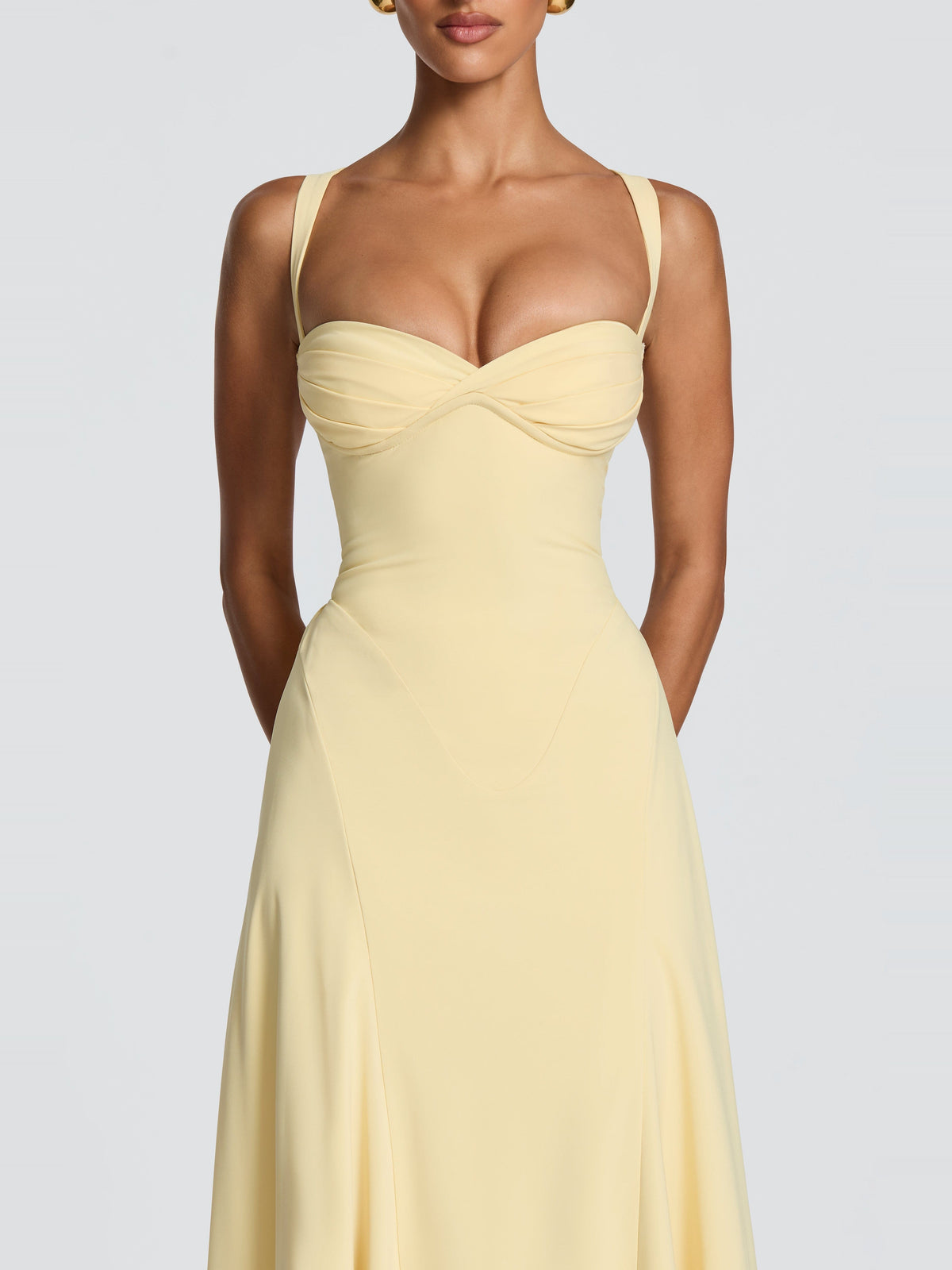 Seraphine Sweetheart Corset Maxi Dress — Svelte Chic