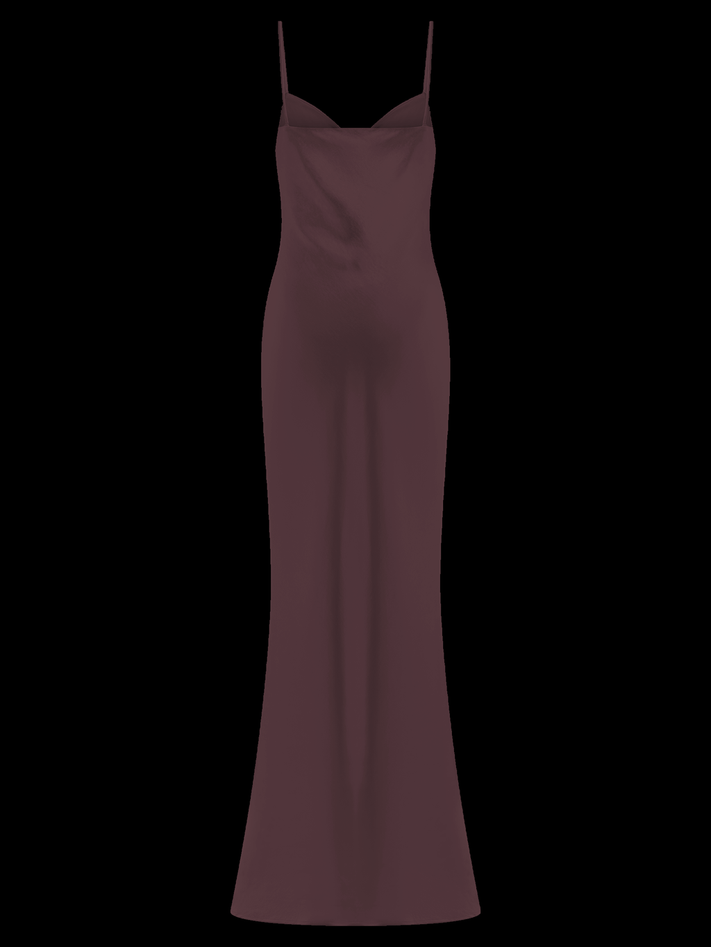 Lilly Sweetheart Satin Maxi Dress — Svelte Chic