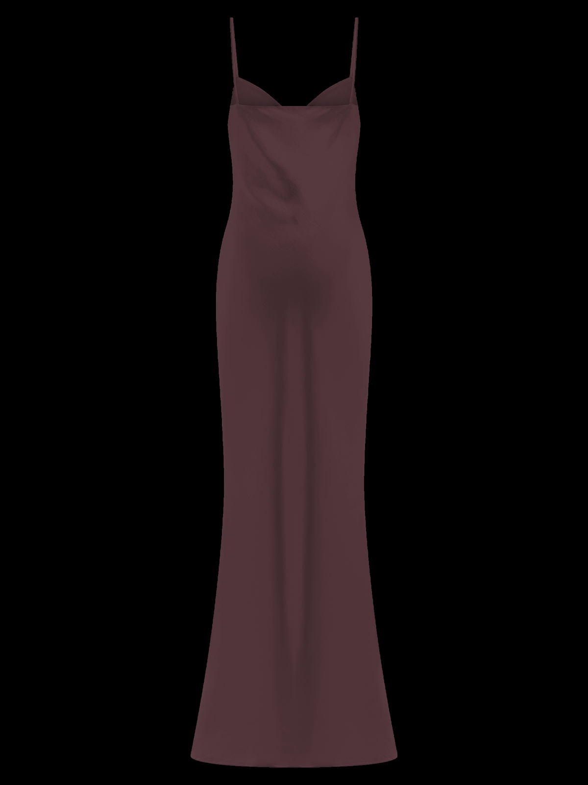 Lilly Sweetheart Satin Maxi Dress — Svelte Chic