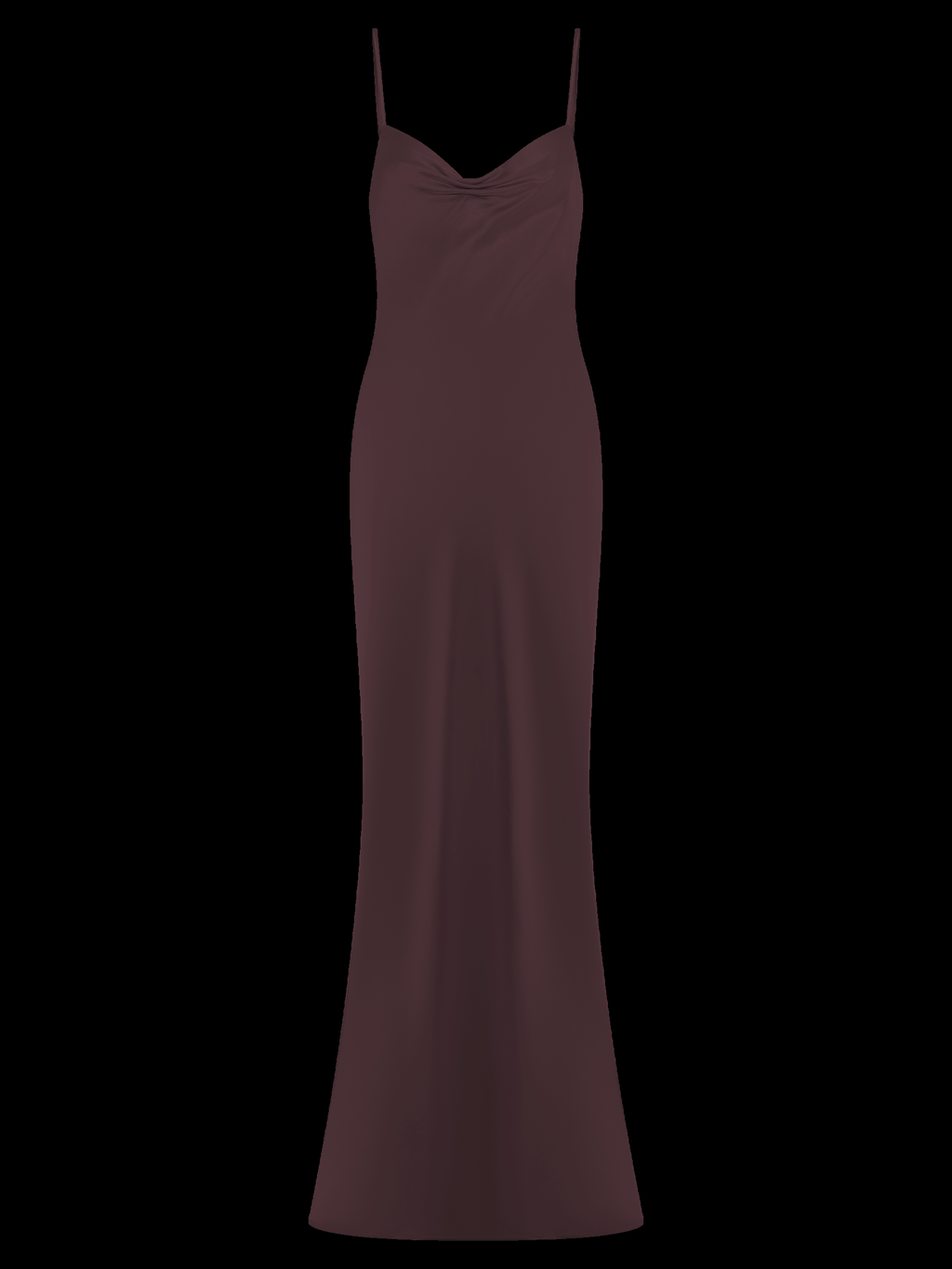 Lilly Sweetheart Satin Maxi Dress — Svelte Chic