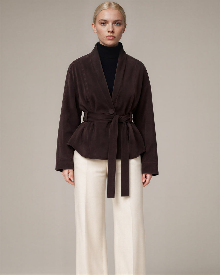 Liviana Faux Suede Jacket