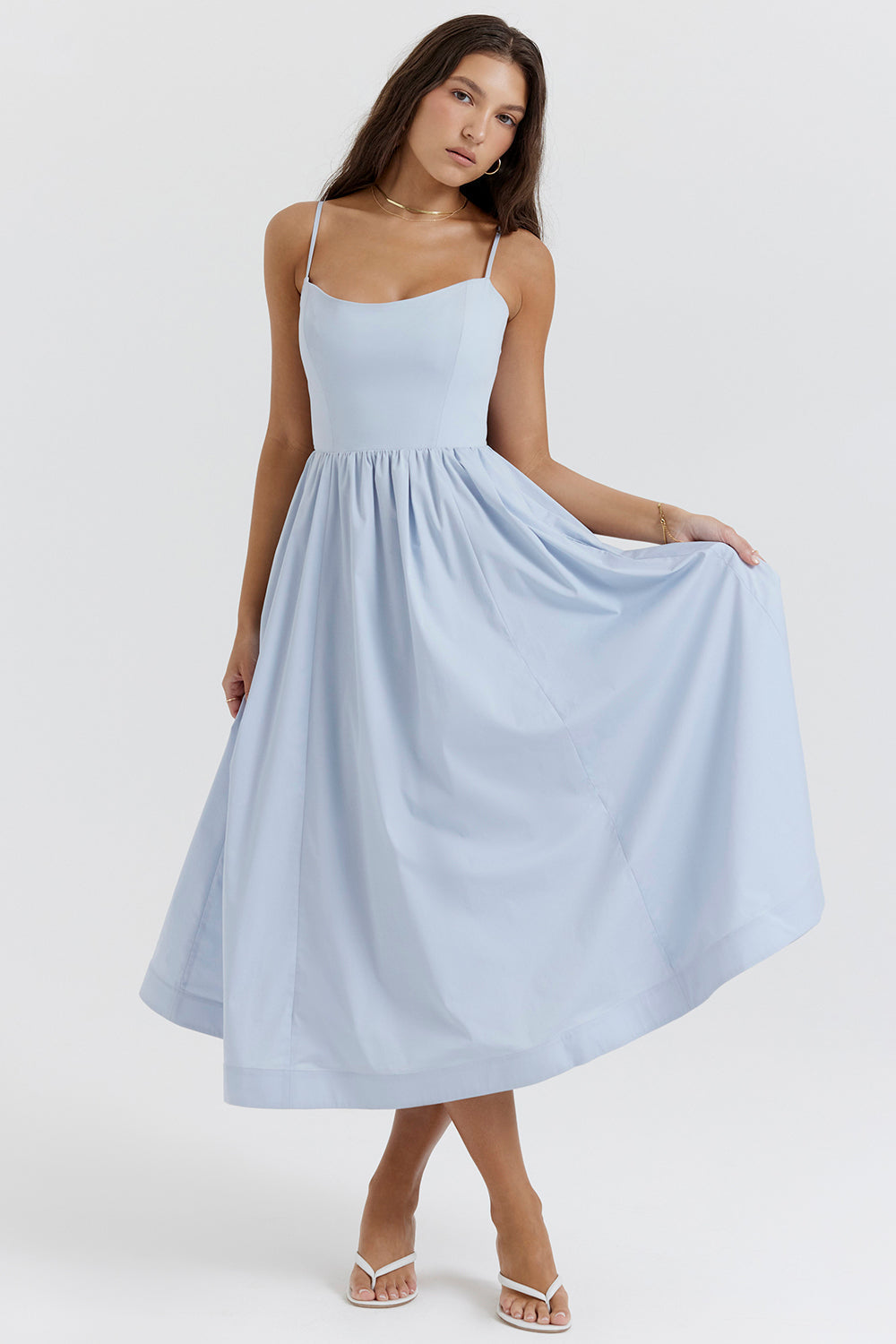 Maria A-Line Midi Dress — Svelte Chic