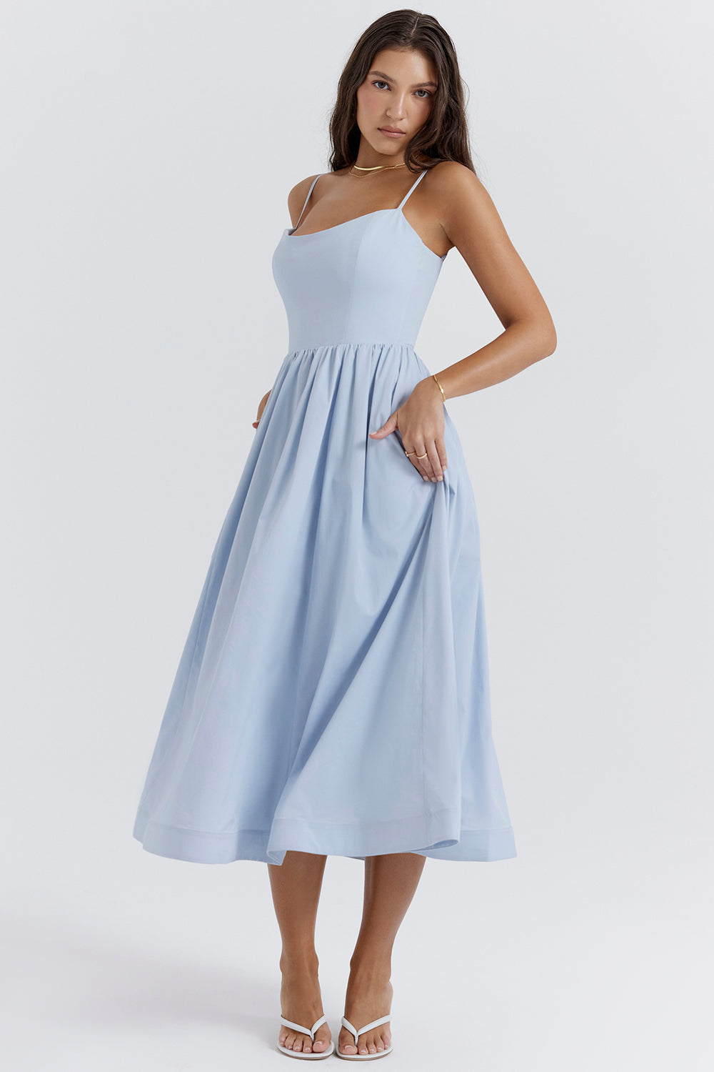 Maria A-Line Midi Dress — Svelte Chic