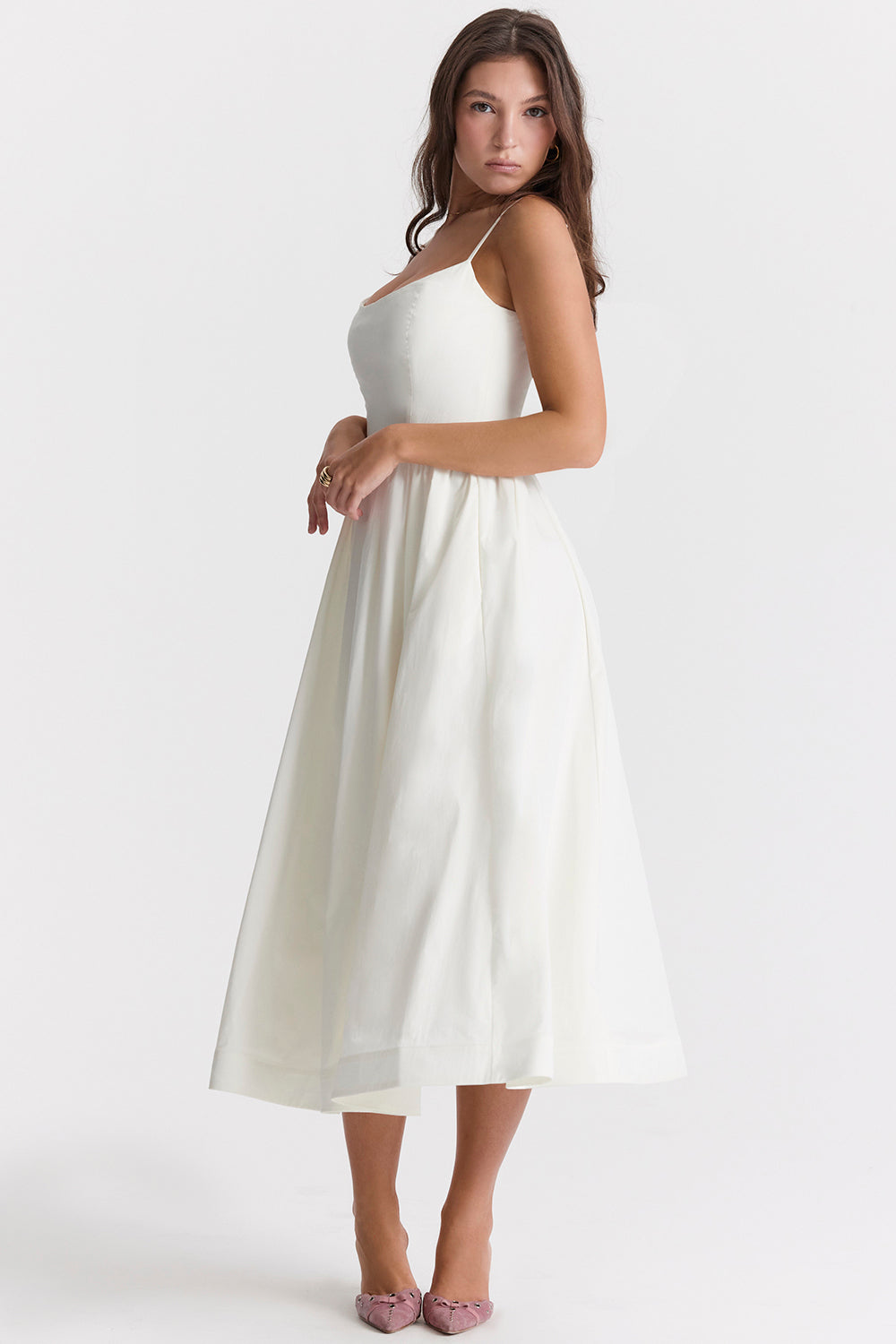 Maria A-Line Midi Dress — Svelte Chic