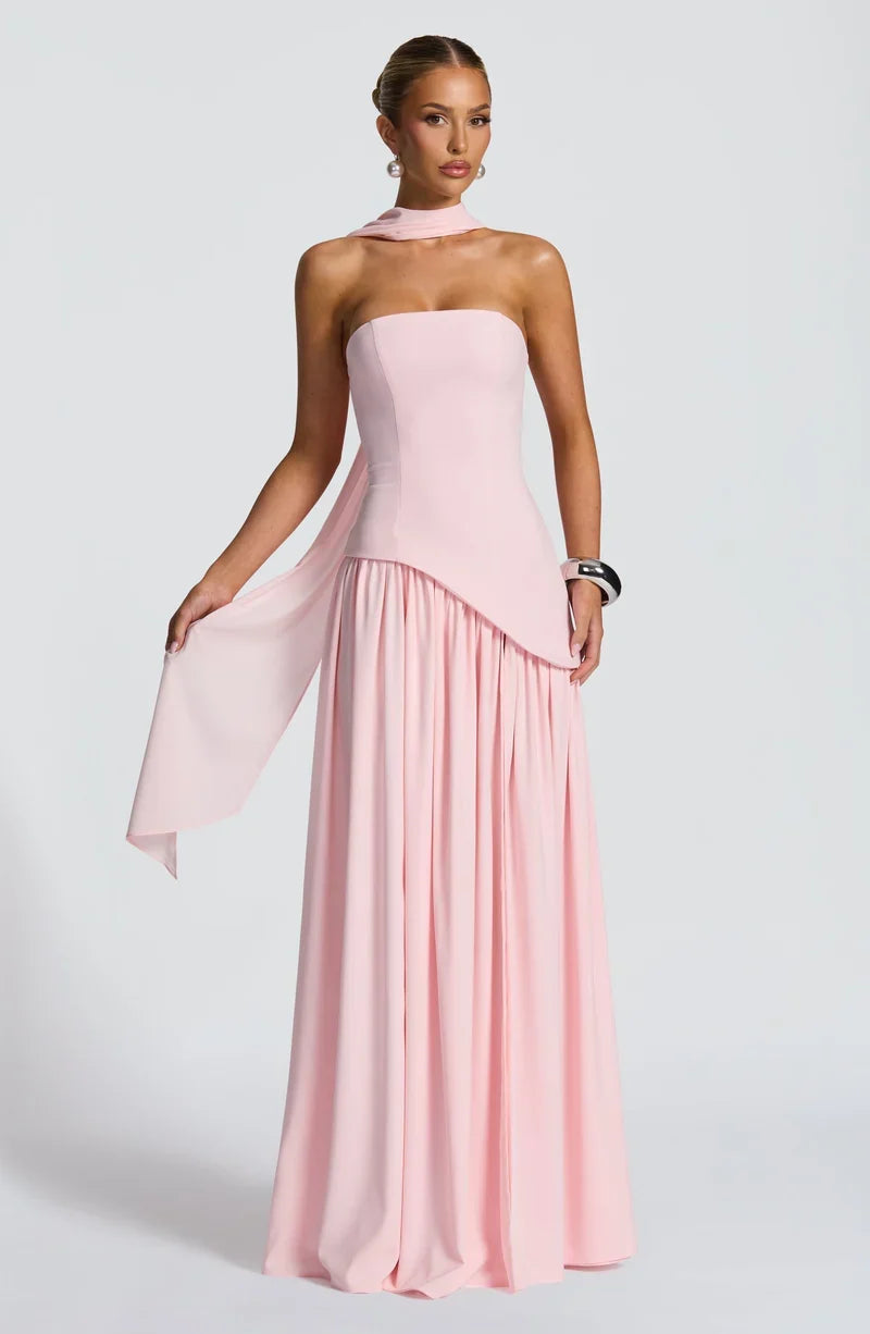 Maliyah Strapless Maxi Dress — Svelte Chic