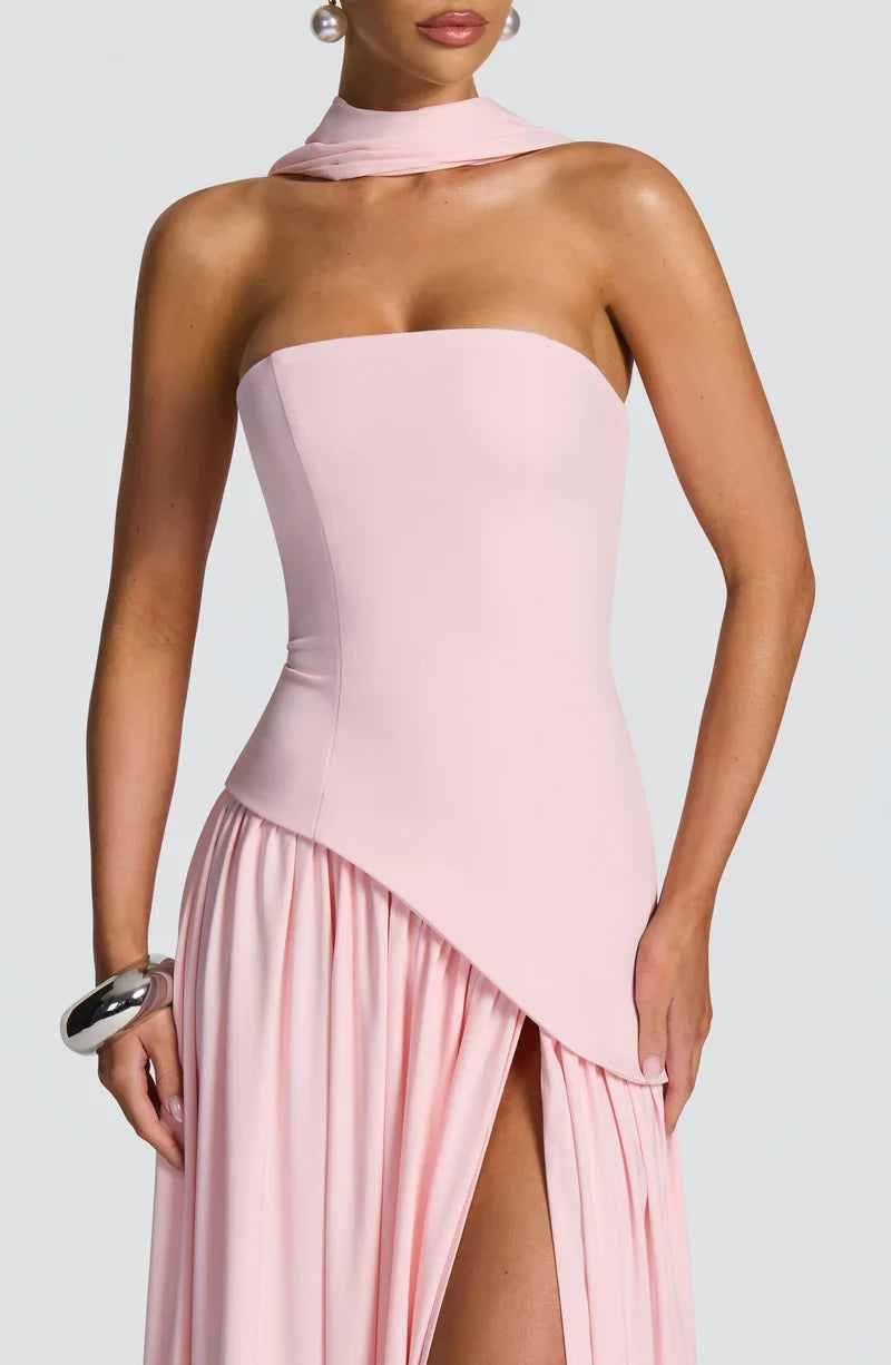 Maliyah Strapless Maxi Dress — Svelte Chic