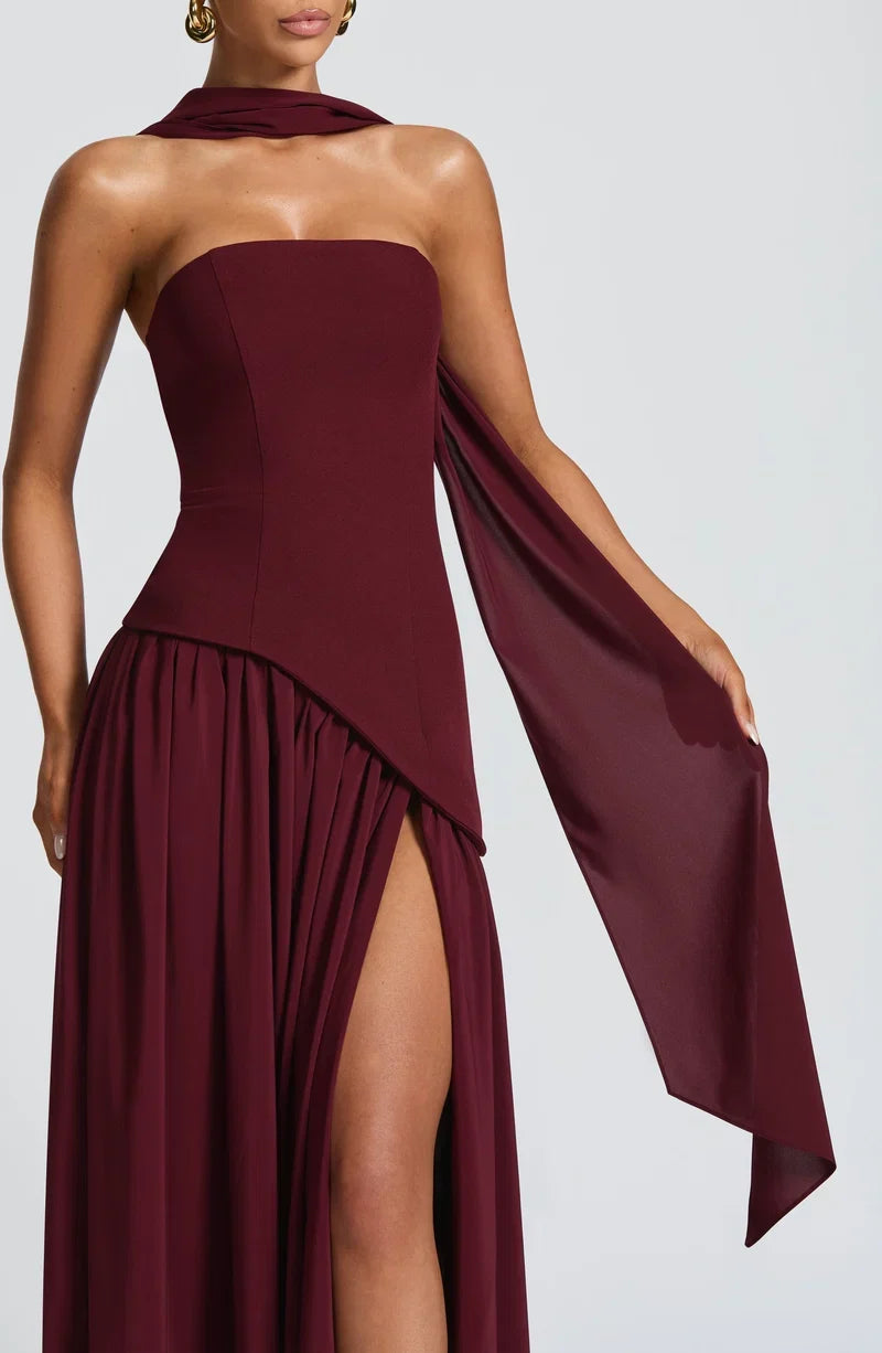 Maliyah Strapless Maxi Dress — Svelte Chic