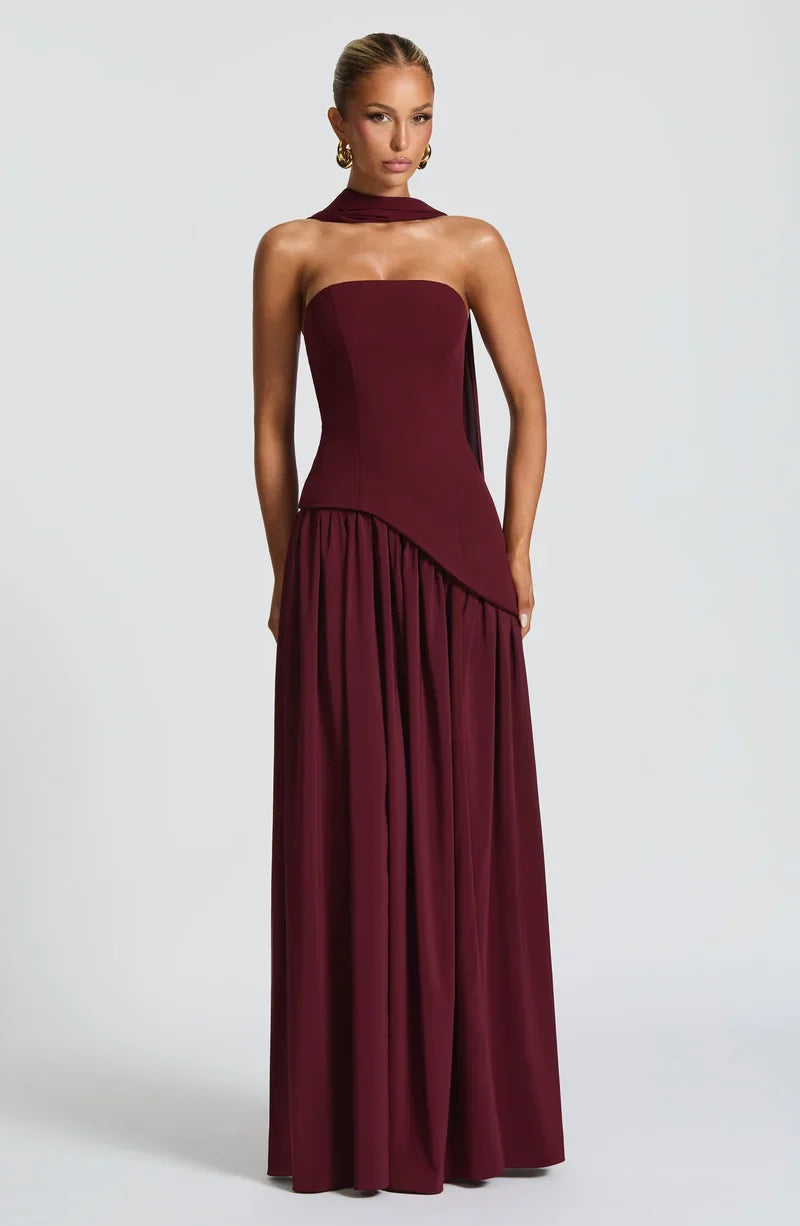 Maliyah Strapless Maxi Dress — Svelte Chic