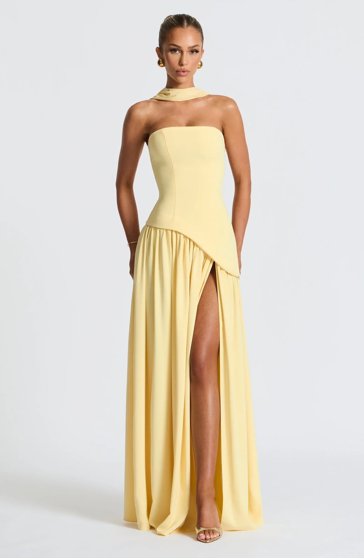 Maliyah Strapless Maxi Dress — Svelte Chic