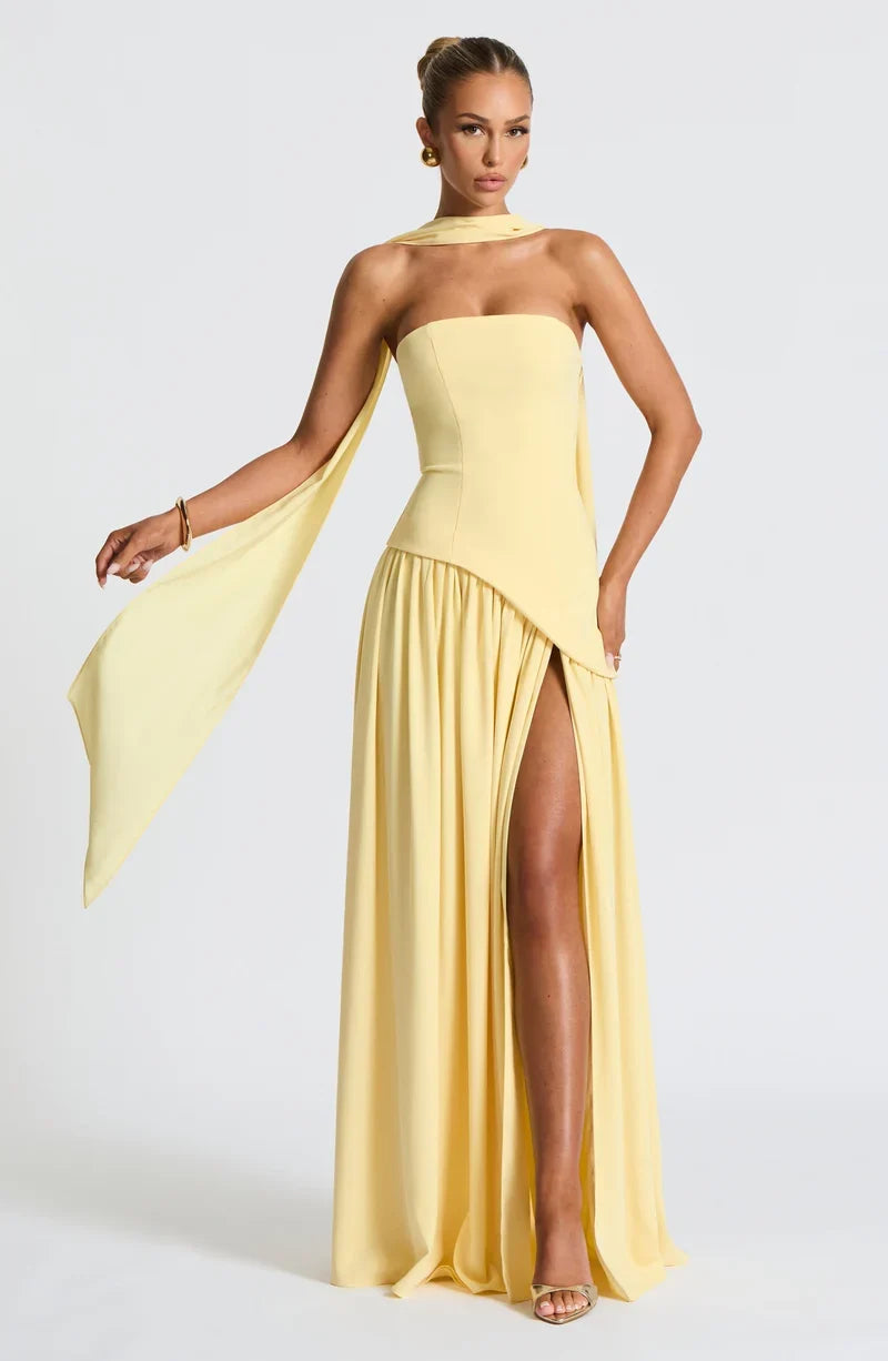 Maliyah Strapless Maxi Dress — Svelte Chic