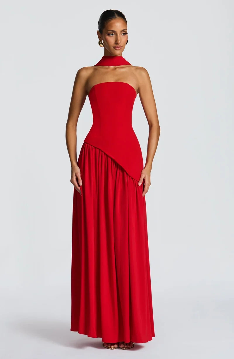 Maliyah Strapless Maxi Dress — Svelte Chic