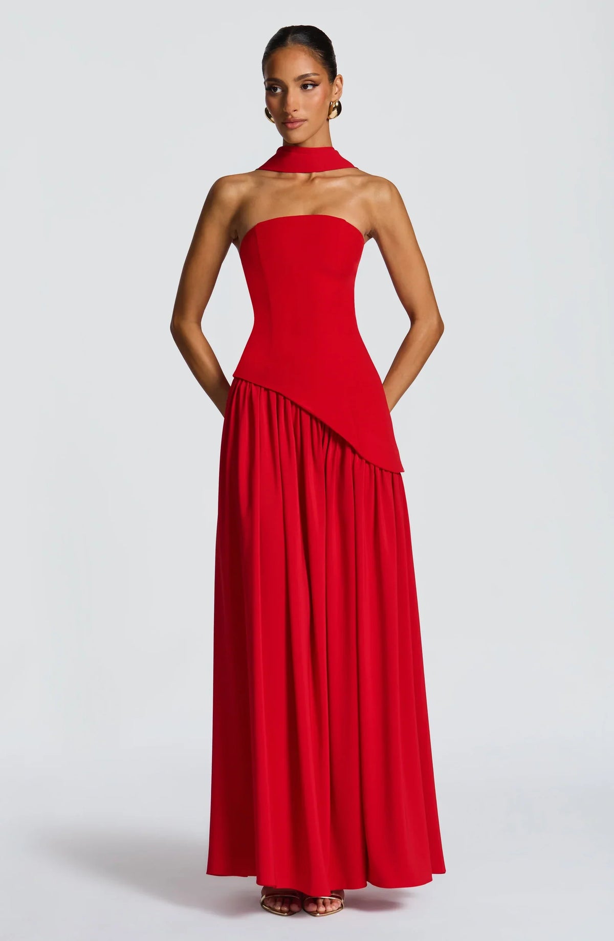 Maliyah Strapless Maxi Dress — Svelte Chic