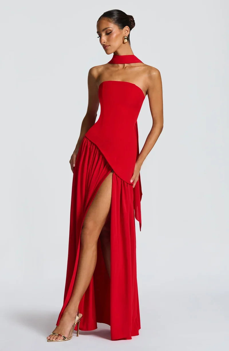 Maliyah Strapless Maxi Dress — Svelte Chic