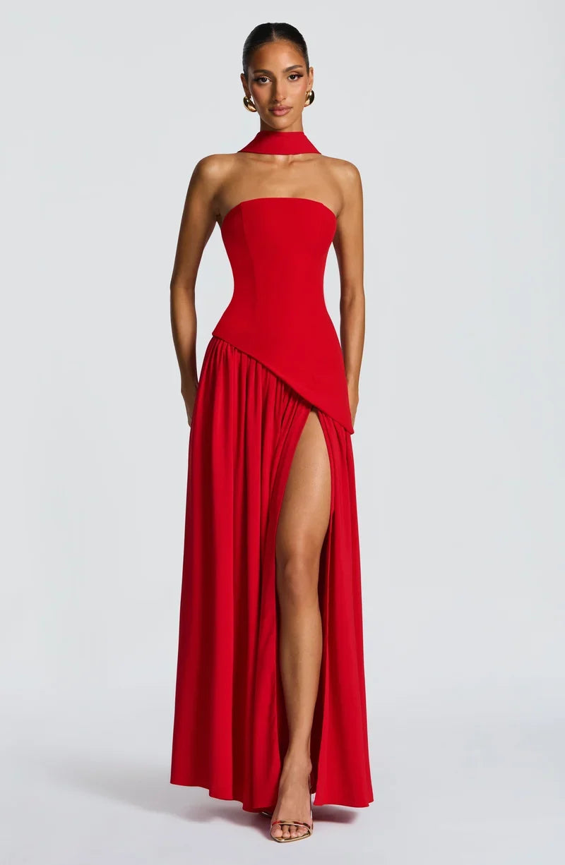 Maliyah Strapless Maxi Dress — Svelte Chic