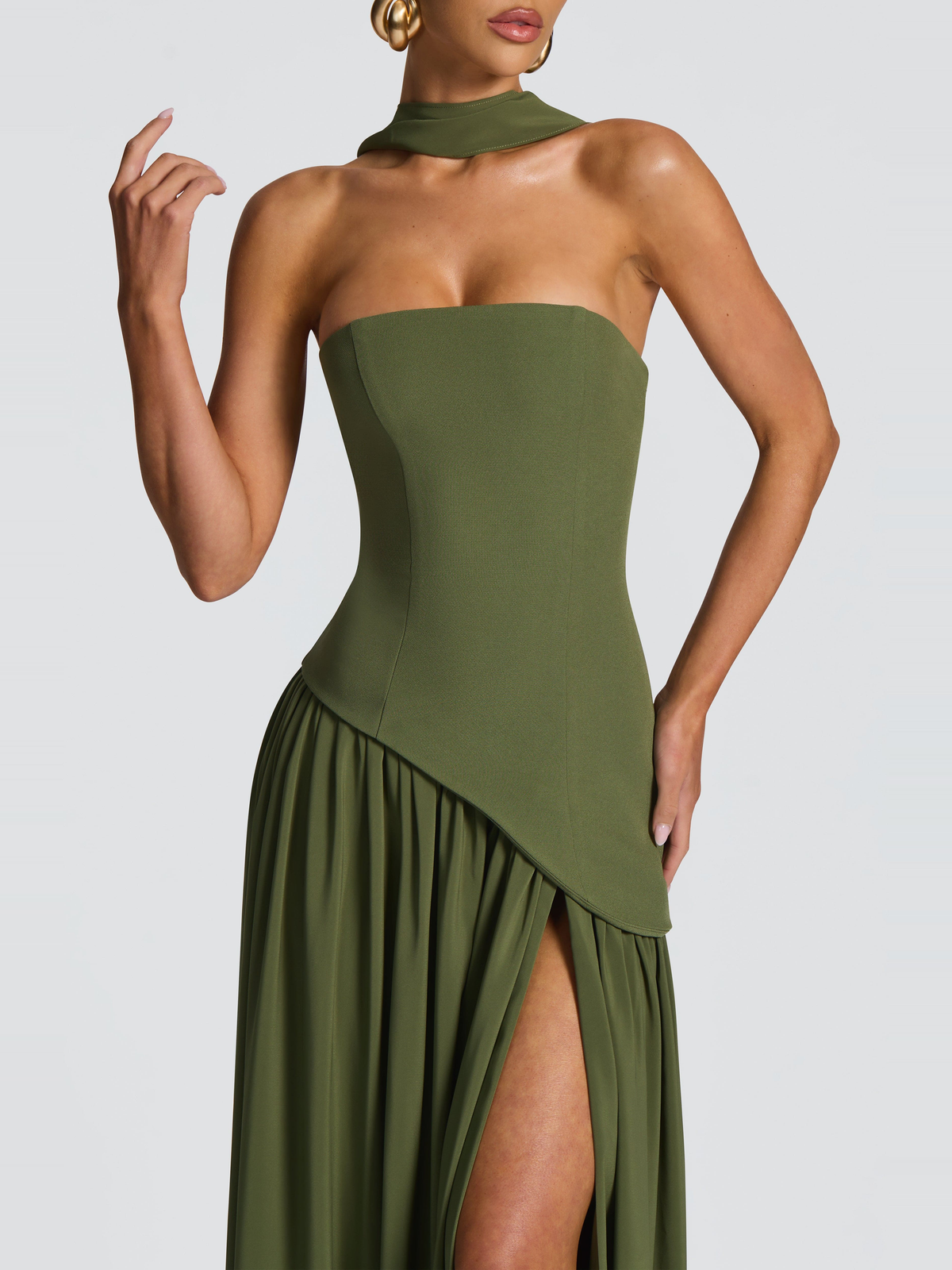 Maliyah Strapless Maxi Dress — Svelte Chic