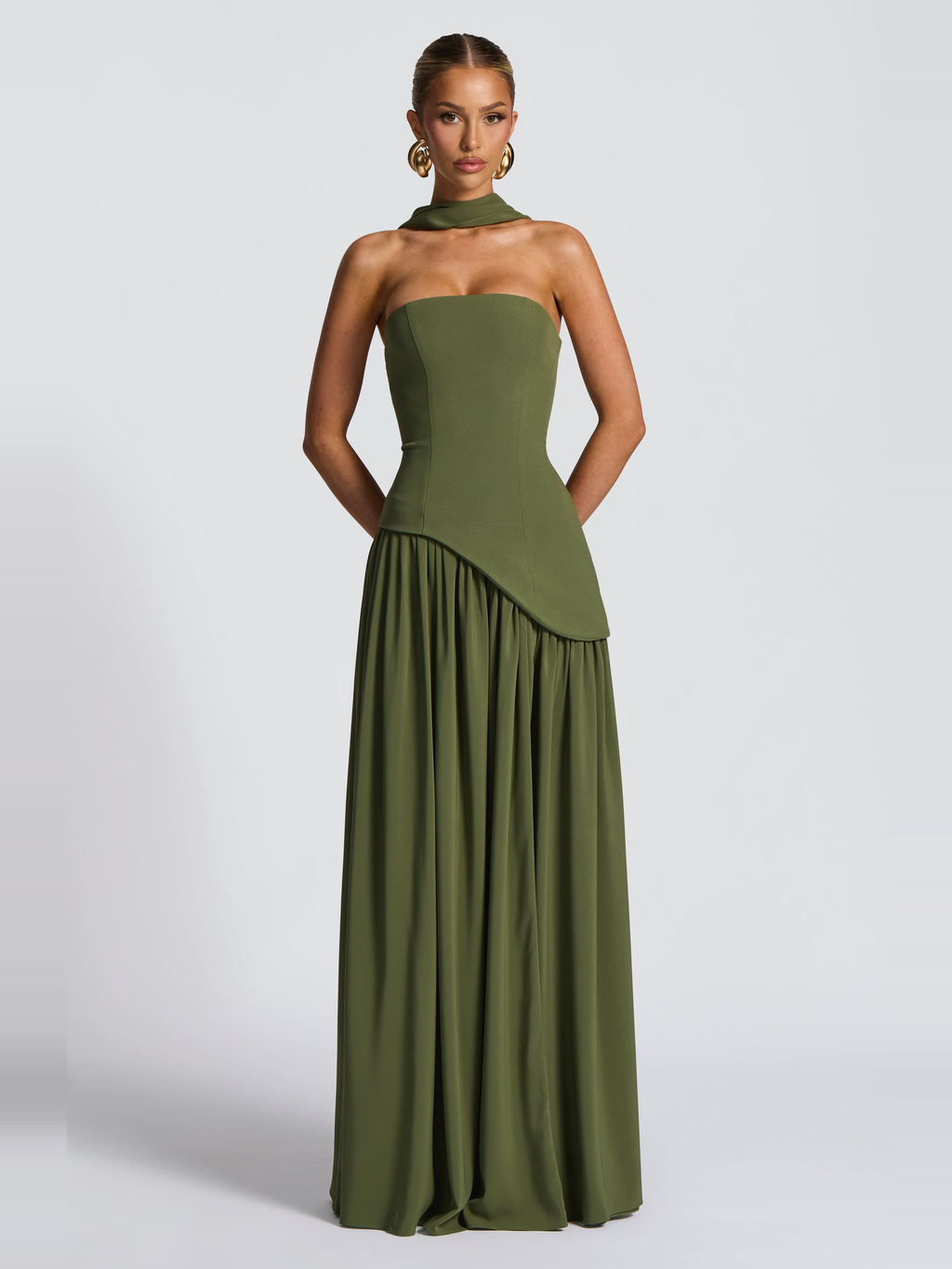 Maliyah Strapless Maxi Dress — Svelte Chic