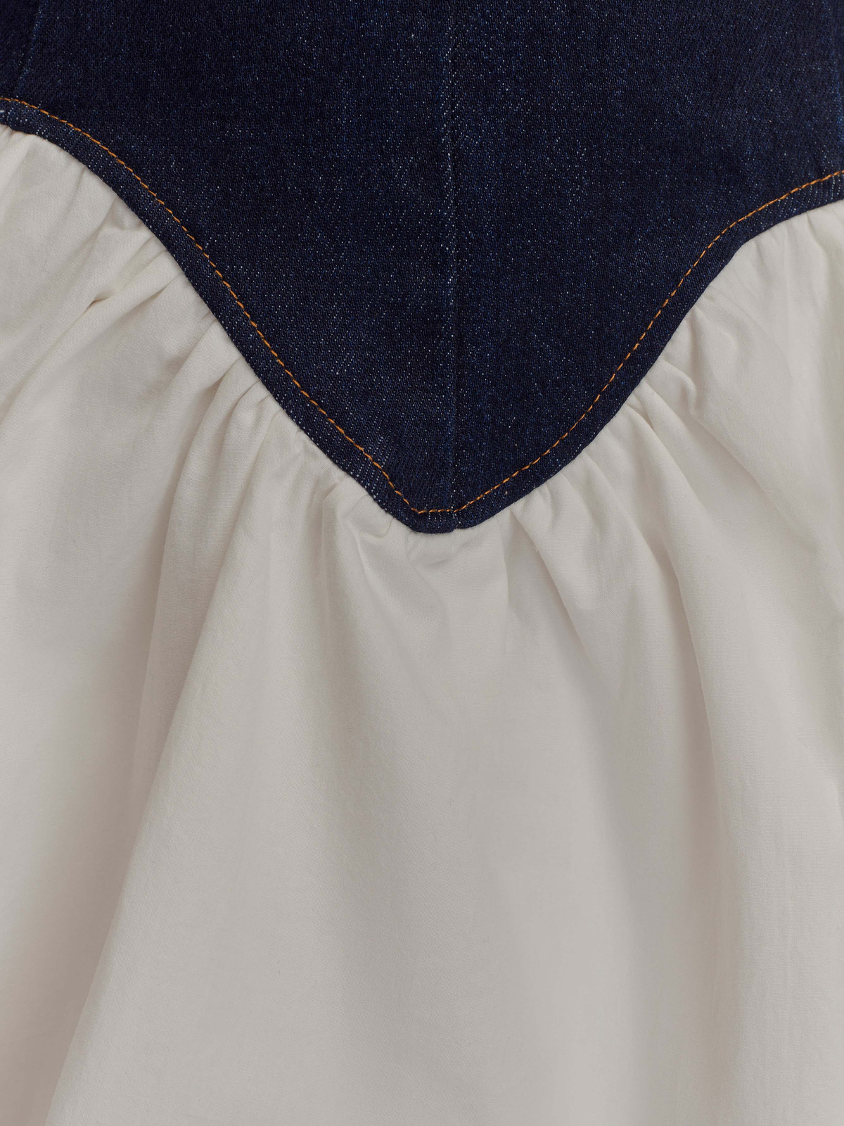 Merlyn Cotton Denim Mini Dress — Svelte Chic