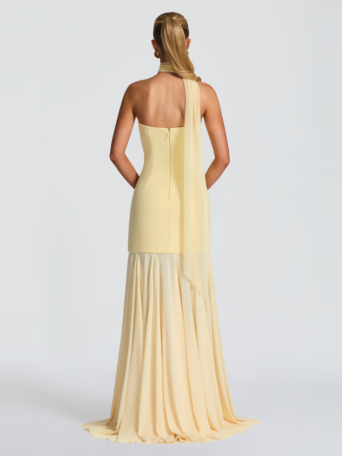 Merritt Strapless Tulle Maxi Dress — Svelte Chic