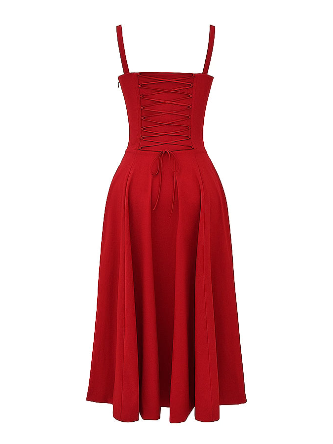 Noir Metal Ring Backless Mini Dress — Svelte Chic